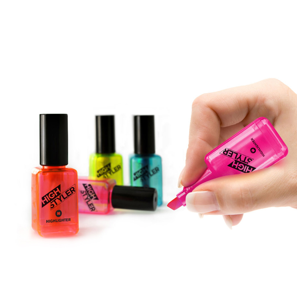 Textmarker - Nagellackflasche