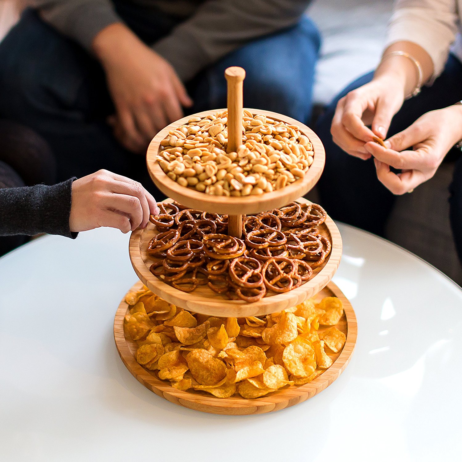 Servierplatte für Snacks - Etagere