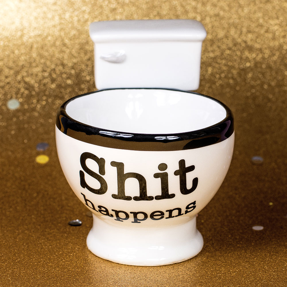 WC Tasse - Shit happens