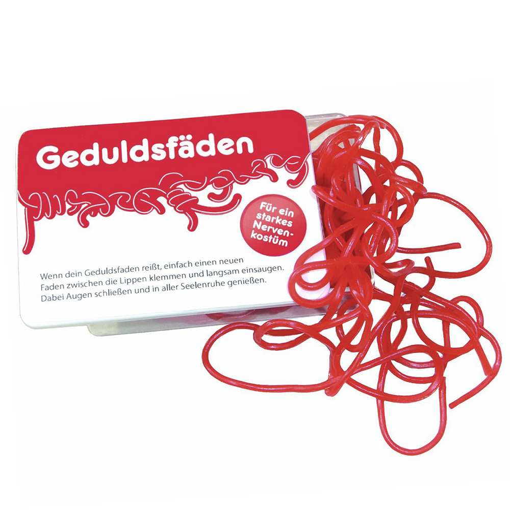 Geduldsfaden - Fruchtgummischnüre